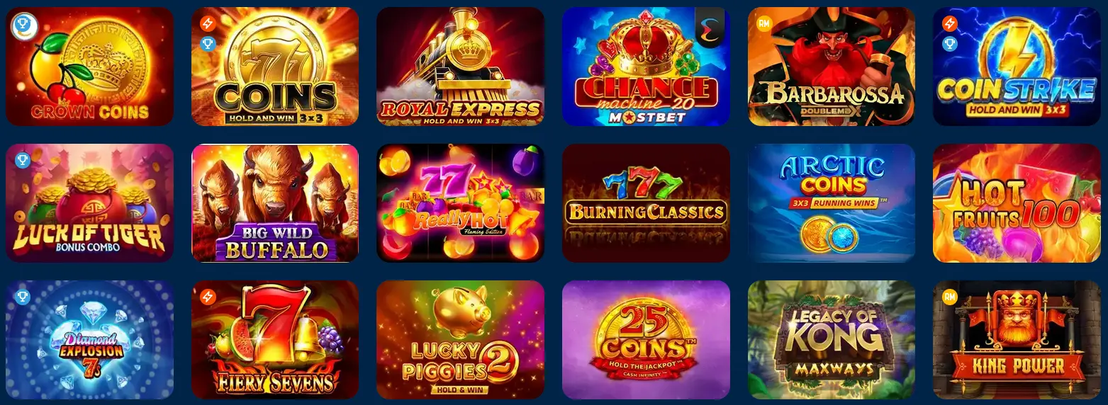 Mostbet-এ স্লট Mostbet-এ স্লট