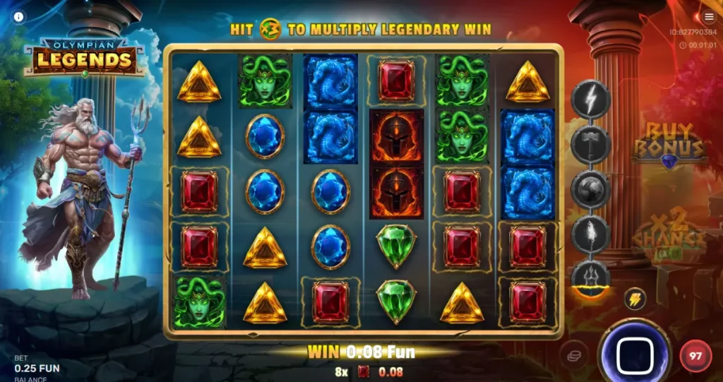 অলিম্পিক কিংবদন্তি বাজানো