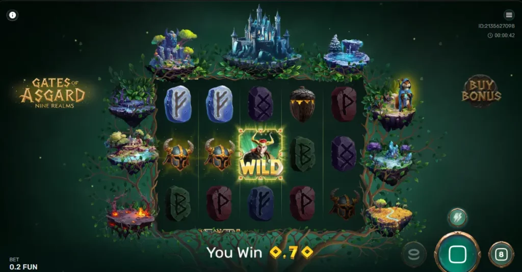 গেটস অফ আসগার্ডে জয়লাভ নয়টি রাজ্য