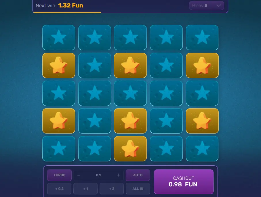 টার্বো মাইনেস-এ সফল খেলা