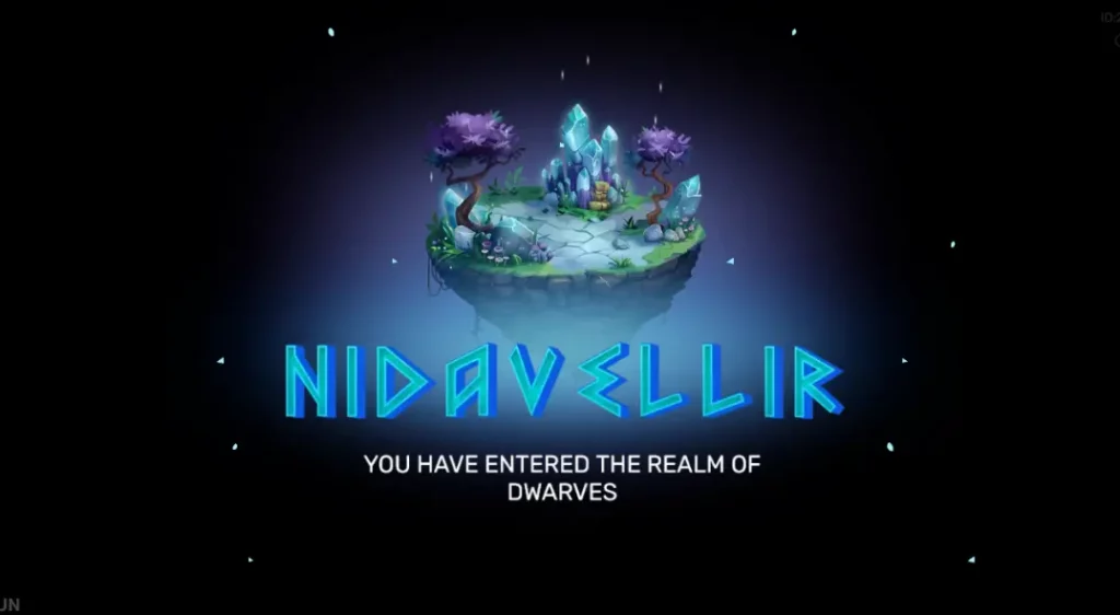 নিদাভেলির গেটস অফ আসগার্ডে উপস্থিত নয়টি রাজ্য